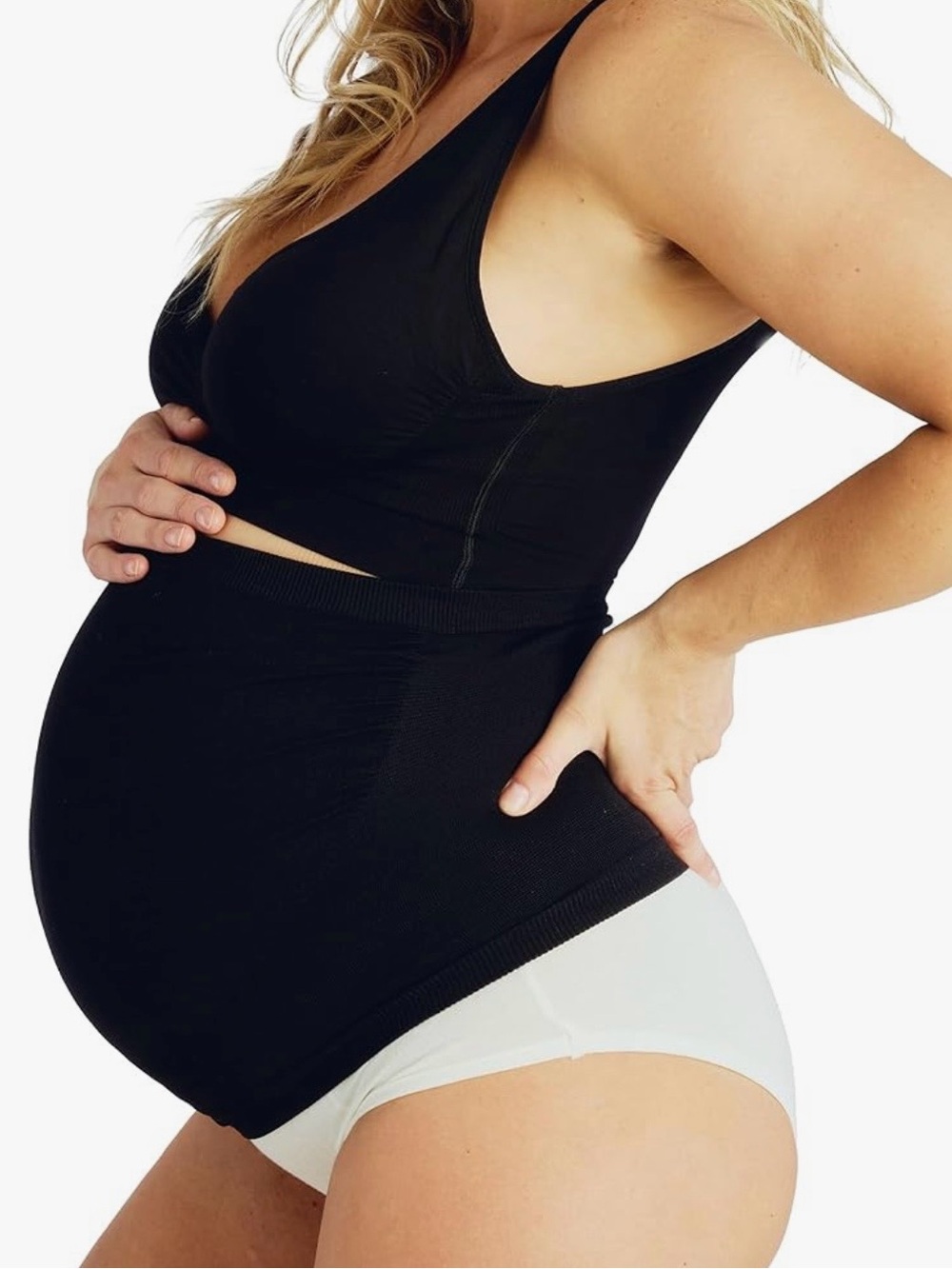 NWT Belly Bandit Black Maternity Support Band